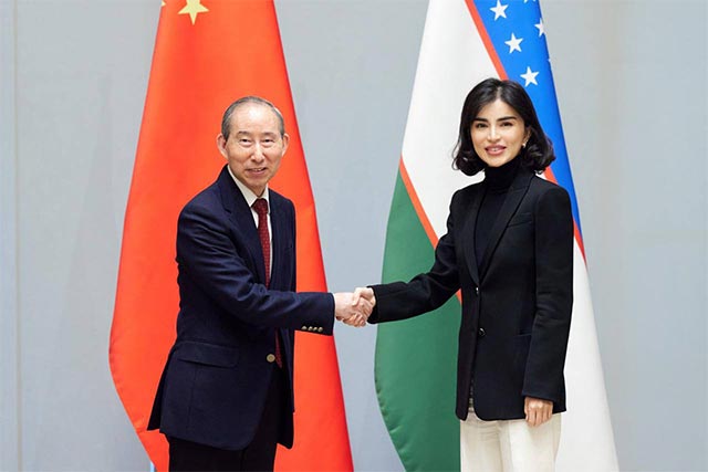 Saida Mirziyoyeva Discusses Deepening Strategic Partnership with China