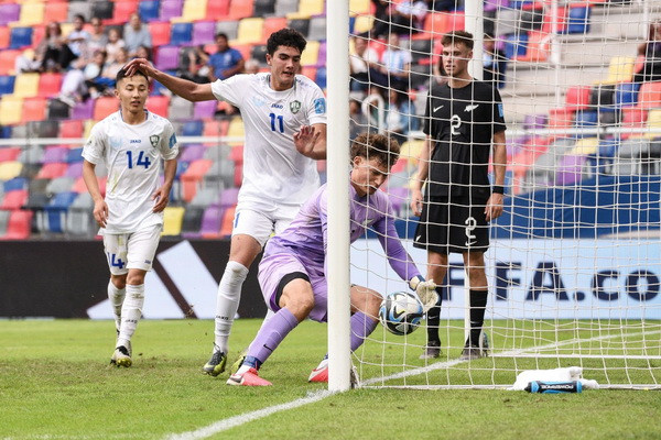 Узбекистан и Новая Зеландия сыграли вничью