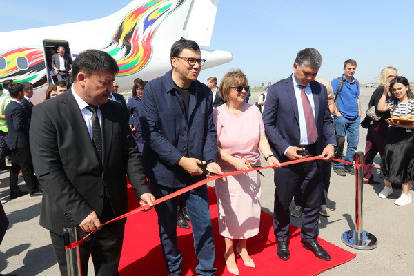 Silk Avia performs its first demonstration flight