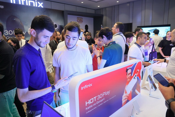Infinix начал продажи смартфонов серии HOT 30 в Узбекистане