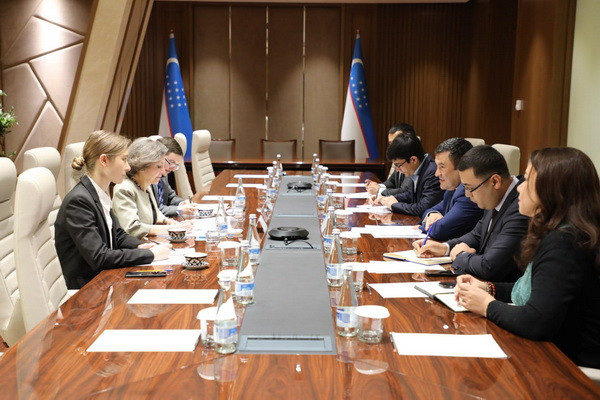 Ministry of Energy held a meeting with the Ambassador of France to Uzbekistan