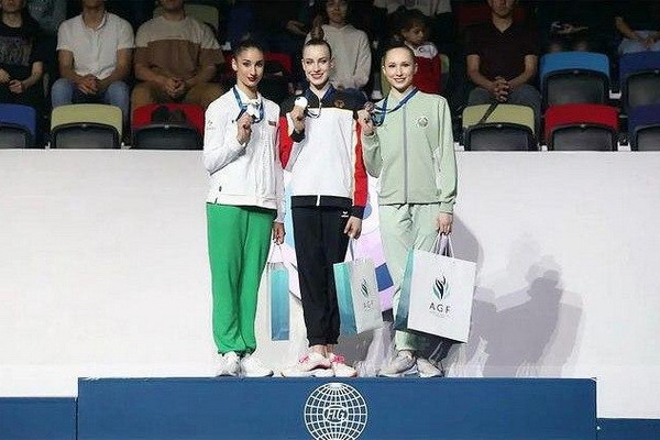 В Баку завершился очередной этап Кубка мира по художественной гимнастике