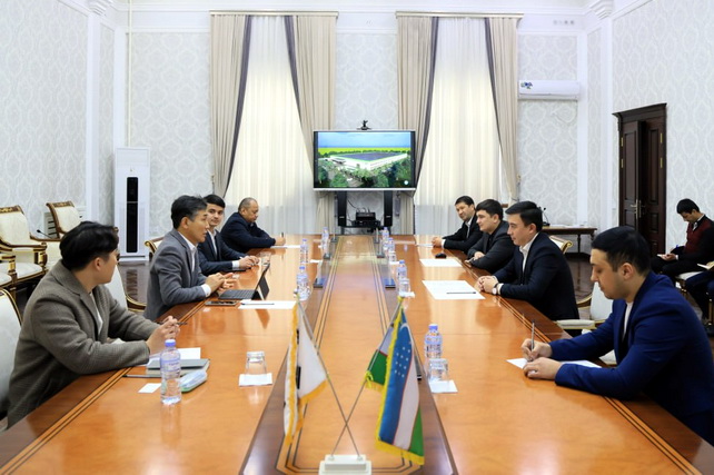 В Фергане строится предприятие по производству автомобильных комплектующих с участием корейской компании