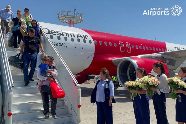 Qeshm Air launches regular flights from Tehran to Tashkent