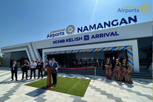 The first stage of the reconstruction of the airport terminal has been completed in Namangan