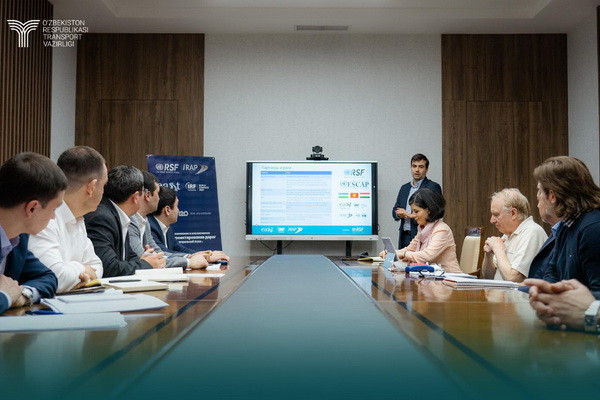 The program for designing roads in Central Asia was discussed
