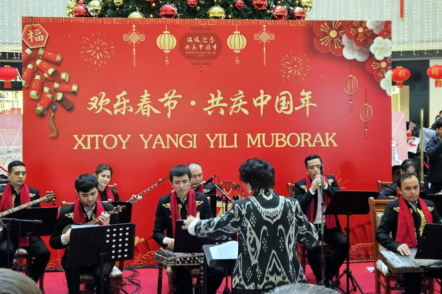 Chinese Embassy in Uzbekistan celebrates Lunar New Year at Tashkent City Mall