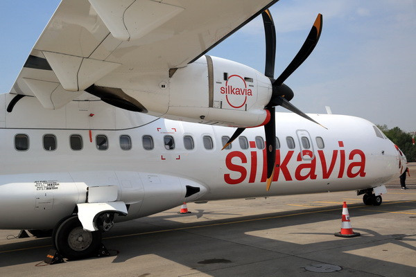 Over 12,000 passengers carried by Silk Avia in the first month