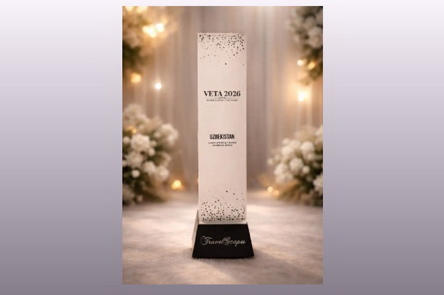 Uzbekistan Honored with International VETA Awards in Tourism and Hospitality