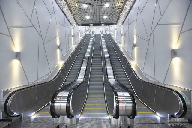 The Second Entrance at “Hamid Alimdjan” Metro Station Reopens