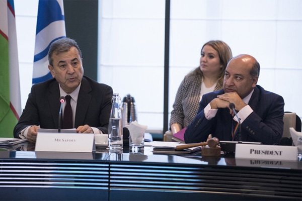 Delegation of Uzbekistan visits EBRD headquarters