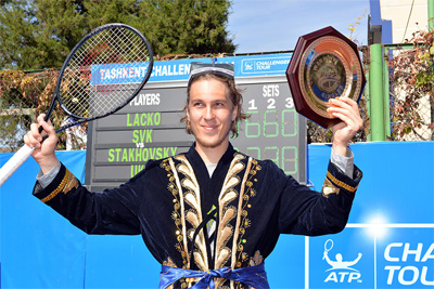 Лукаш Лацко выиграл турнир Tashkent Challenger