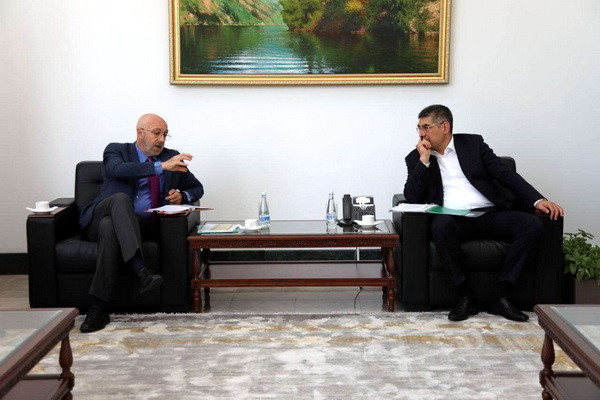 Meeting with representatives of the World Bank: joint projects reached a new level
