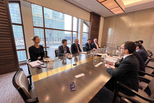 The delegation of Uzbekneftegaz meets with the leadership of Barclays and White & Case