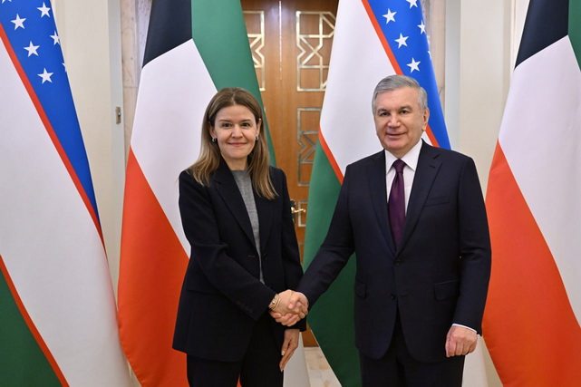 President of Uzbekistan meets with Chairman of Agility Logistics