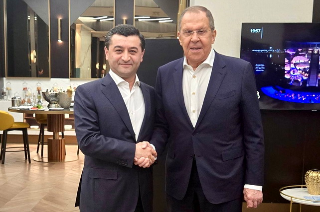Bakhtiyor Saidov and Sergey Lavrov Discuss Strengthening Strategic Partnership