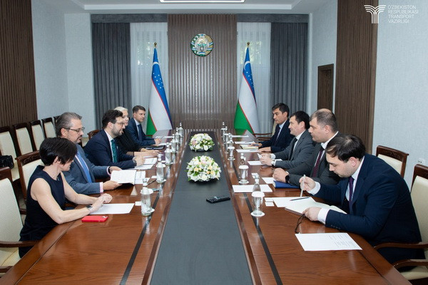 Ministry of Transport, EBRD consider development of infrastructure in Uzbekistan