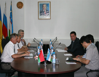 УзРТСБ посетила делегация Белорусской универсальной товарной биржи