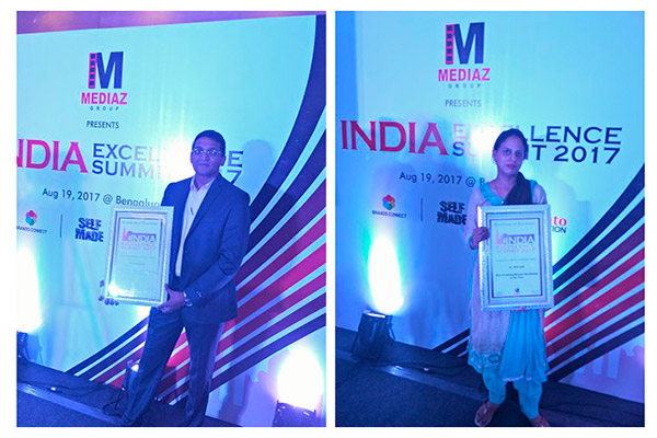 Профессора IUT получили награды India Excellence Summit 2017