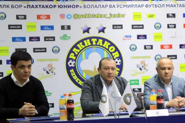 В Ташкенте состоялась презентация проекта «Пахтакор Юниор»