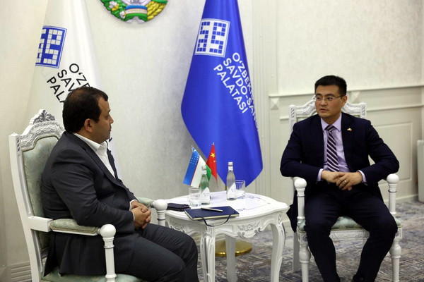 Issues of expanding mutually beneficial cooperation between Uzbekistan and China were discussed