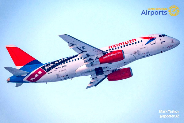 Azimuth Airlines increases the frequency of flights from Moscow to Termez