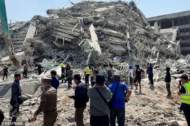 Мощное землетрясение в Мьянме: более тысячи погибших