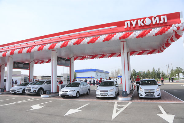 ЛУКОЙЛ открыл первую АЗС в Узбекистане