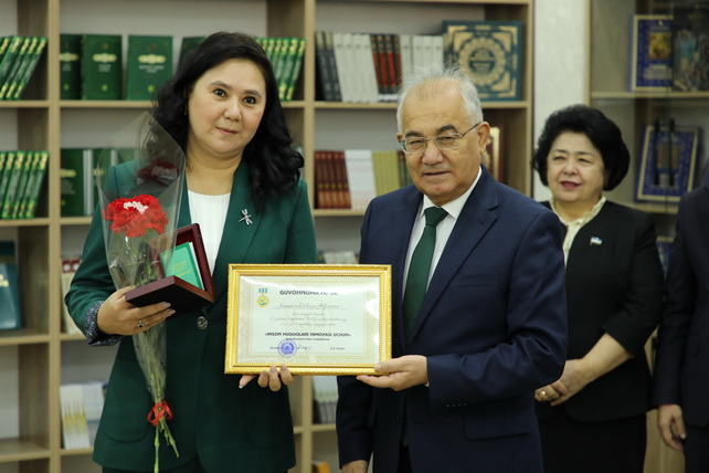 Состоялось награждение знаком «За защиту прав человека»