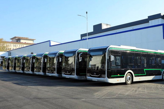 24 new YUTONG buses delivered to Ferghana