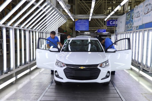 First Chevrolet Onix assembled in Uzbekistan