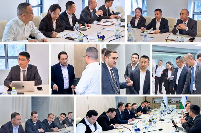 UzeltekhsanoatAssociation hosts delegation Jezetek