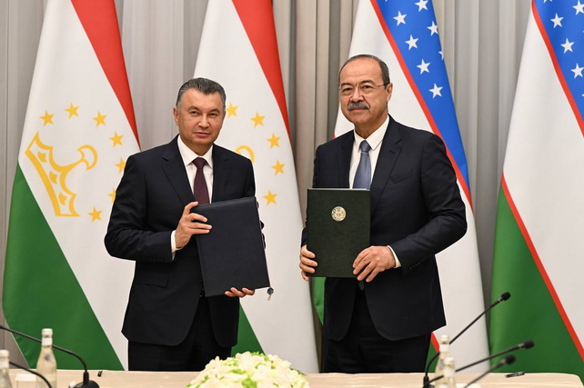 Uzbekistan and Tajikistan aim to increase trade turnover to US$2 billion by 2030