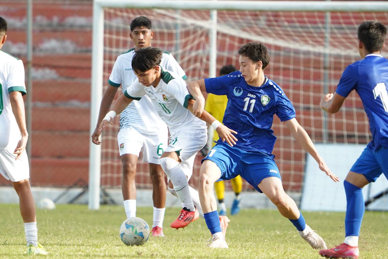 Uzbekistan U-17 National Team Falls to Bolivia in Friendly Match