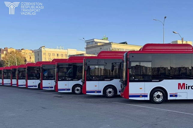 New YUTONG Buses Delivered to Bukhara