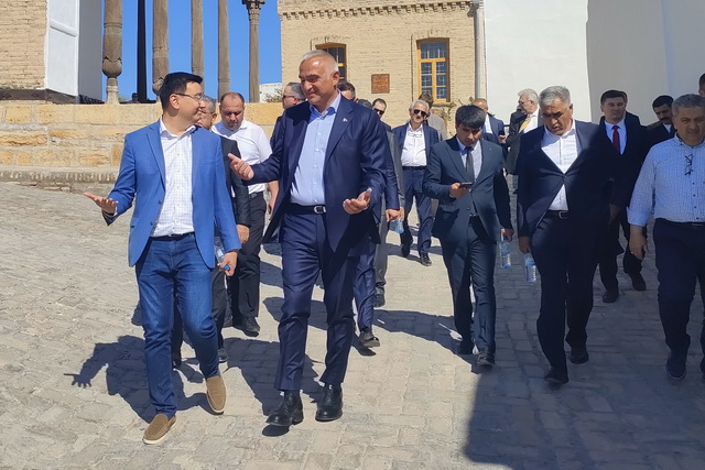Türkiye’s Minister of Culture and Tourism explores Bukhara’s tourist attractions