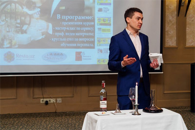 HoReca courses presented in Tashkent