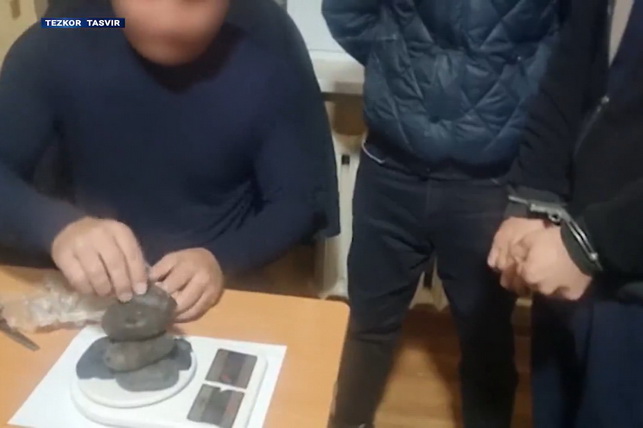 Drug Dealers with Hashish and Psychotropic Substances Detained in Ferghana