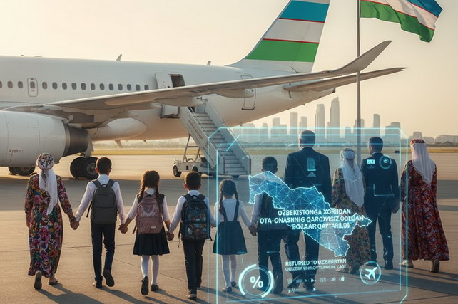 Uzbekistan Repatriates Five Children from Russia