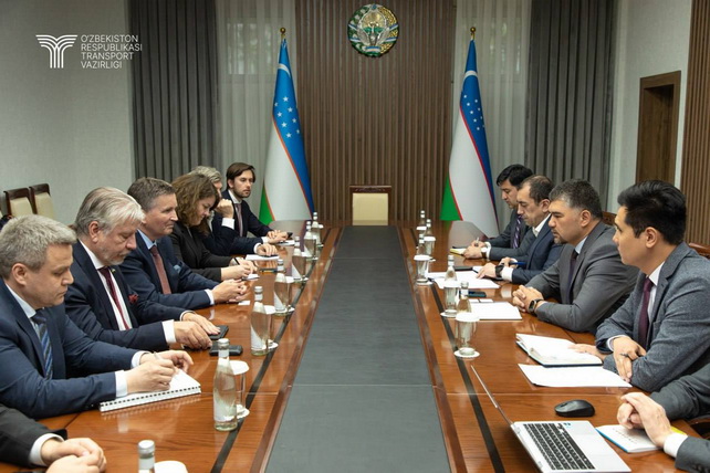 Ministry of Transport and Rhenus Group promote logistics hub project in Andijan region