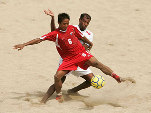Uzbekistan loses to Oman in beach soccer quarterfinals 