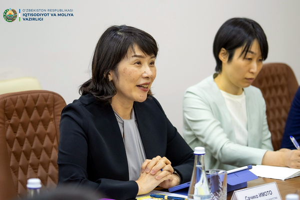 Uzbek DPM holds a meeting with the leadership of the Japan International Cooperation Agency