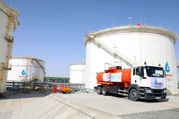 Over 361,200 tons of gas condensate processed at the Bukhara oil refinery