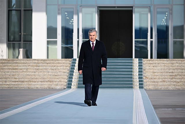 President of Uzbekistan Departs for Türkiye