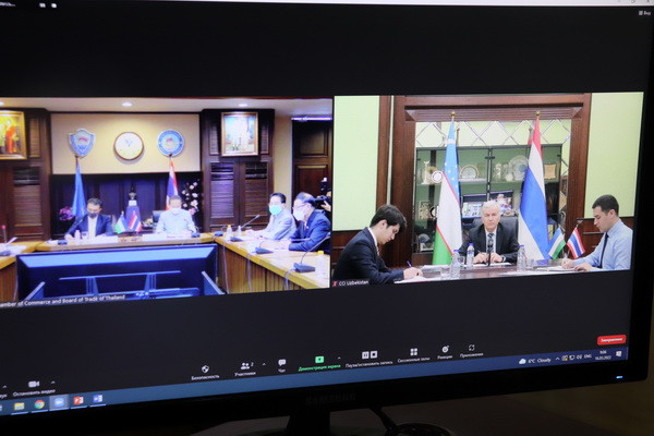 A Memorandum of Understanding was signed between the Chamber of Commerce and Industry of Uzbekistan and the Council of Trade of Thailand