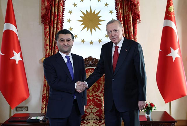 Uzbek Foreign Minister Takes Part in Meeting with Turkish President Recep Tayyip Erdoğan
