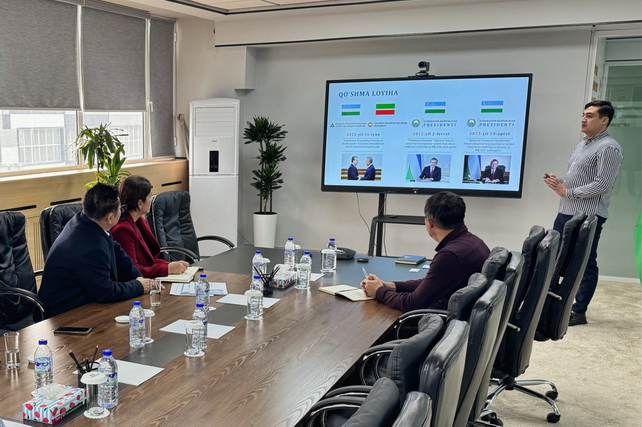 Химико-индустриальный технопарк «Чирчик» ведёт переговоры с китайской компанией о производстве лакокрасочных материалов