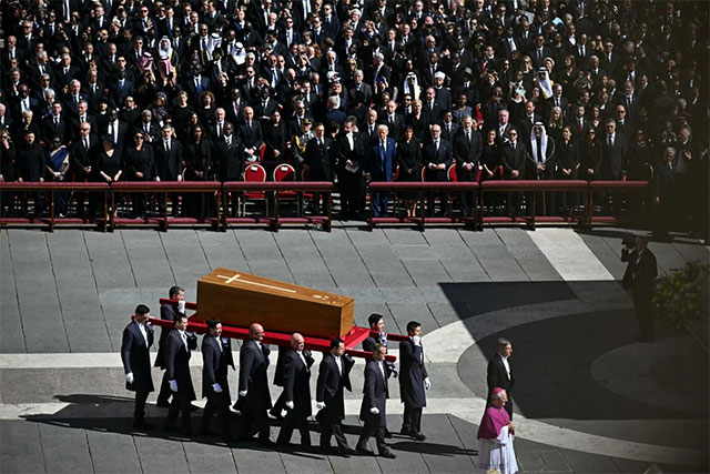 Sodiq Safoyev Rim papasi Fransiskning dafn marosimida ishtirok etdi