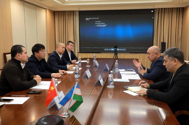 Хоким Ташкентской области обсудил с китайской компанией проекты по переработке отходов и развитию «зелёной» экономики