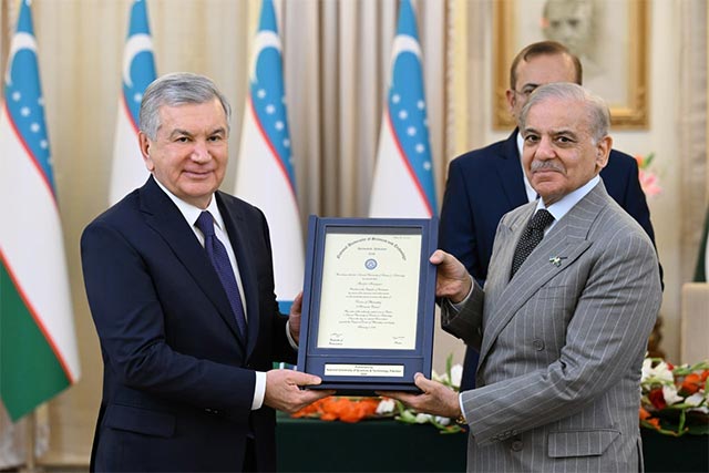 President of Uzbekistan Becomes Honorary Doctor and Professor of a Leading Pakistani University